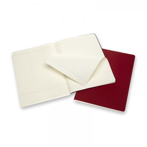 Cahier Subject A4 Sort / Rød 2 Pakke Cahier Subject A4 Sort / Rød 2 Pakke