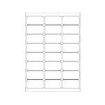 LASER ETIKET PÅ A4 ark 48 stk LASER ETIKET PÅ A4 ark 48 stk