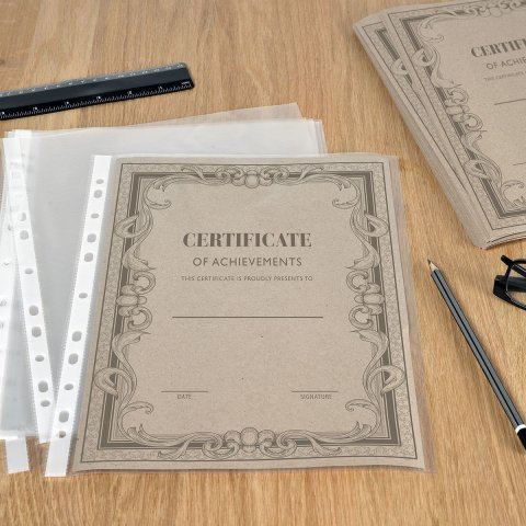 PLASTLOMMER A4 40 my 100 stk (1000 stk)