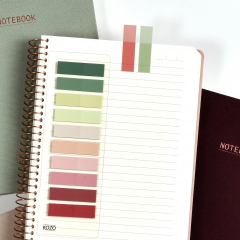 KOZO Index Faner 10 Farver Blush