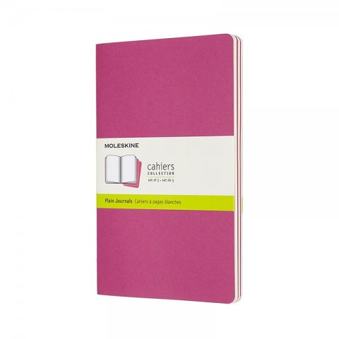 Cahier Journal Blank Large Lyserd 3-Pak