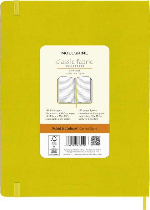 Classic Hard Linjeret XL Hay-Yellow (XL 19x25cm) 8056598853056 Classic Hard Linjeret XL Hay-Yellow (XL 19x25cm) 8056598853056