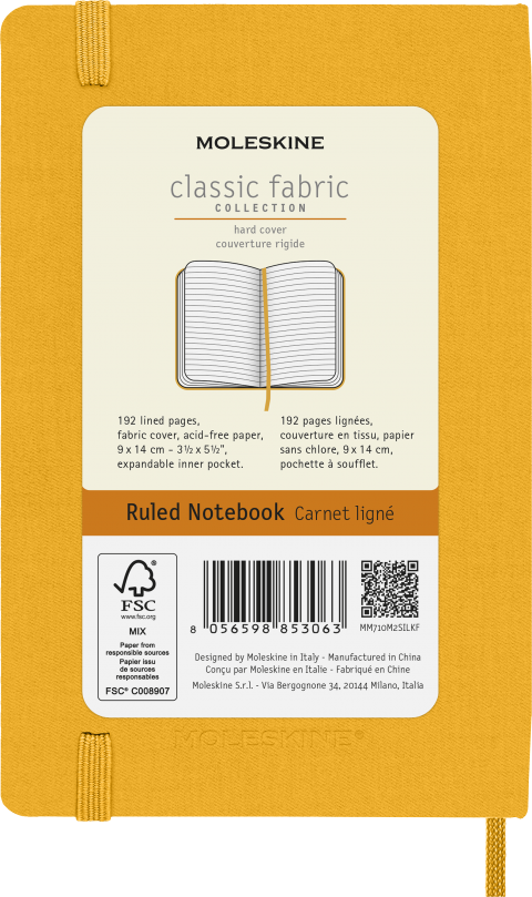 Classic Hard Linjeret Pocket Orange Gul (9x14) 8056598853063 Classic Hard Linjeret Pocket Orange Gul (9x14) 8056598853063