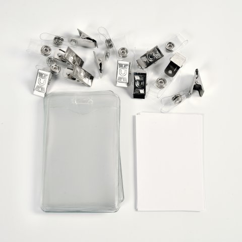 Navneskilt ID 60x90s, blødt. Blødt plast. 10 stk pr ks. Pris pr stk kr.: 3,50 Navneskilt ID 60x90s, blødt. Blødt plast. 10 stk pr ks. Pris pr stk kr.: 3,50