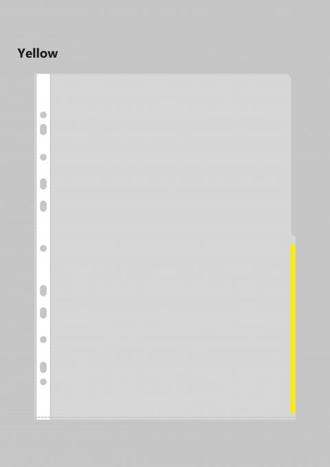 Signallomme A4 PP 105 Micron 25stk pr Pakke Gul, -- kr 28,00 Signallomme A4 PP 105 Micron 25stk pr Pakke Gul, -- kr 28,00