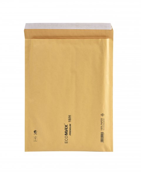 Kuvert Ecomax 18/H 270x360 Brun 100 st pr ks, PRIS PR STK KR.: 3,70 ER PÅ VEJ Kuvert Ecomax 18/H 270x360 Brun 100 st pr ks, PRIS PR STK KR.: 3,70 ER PÅ VEJ