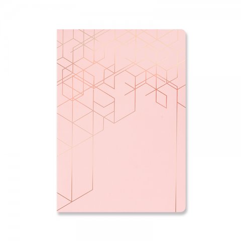 KOZO Notesbog A5 2-pak Lyserd