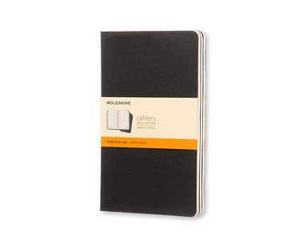 Cahier Journal Blank Large Sort 3-Pak