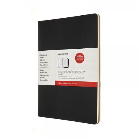Cahier Subject A4 Sort / Brun 2 Pakke Cahier Subject A4 Sort / Brun 2 Pakke