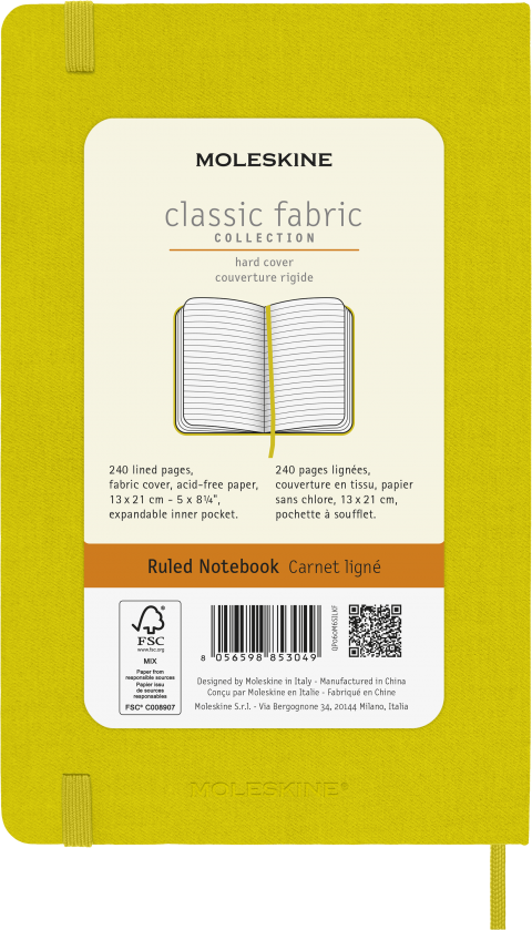 Classic Hard Linjeret Large Hay-Yellow (13x21) 8056598853049 Classic Hard Linjeret Large Hay-Yellow (13x21) 8056598853049