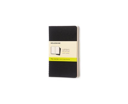 Cahier Journal Blank Pocket Sort 3-Pak
