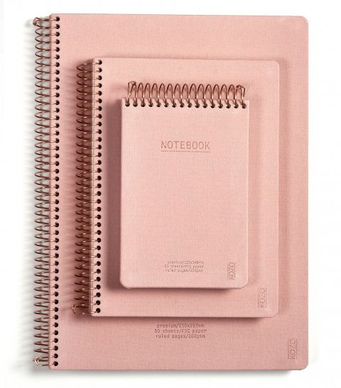 KOZO Notesbog A5 Premium Muted Blush