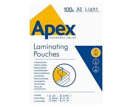 LAMINERINGS LOMMER A3 BLANK 75/80 micron LAMINERINGS LOMMER A3 BLANK 75/80 micron