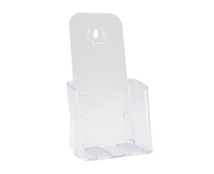 BROCHUREHOLDER 1/3 A4 1 RUM TIL BORD/VÆG BROCHUREHOLDER 1/3 A4 1 RUM TIL BORD/VÆG