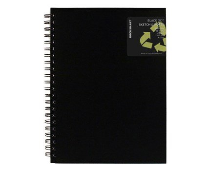 Skitseblok PP-omslag, A5, 120g