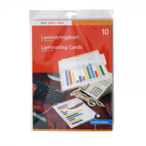koldlaminering A6, 10stk