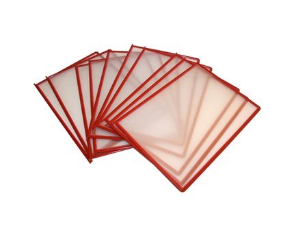 Registerlomme  Quickload A4 10stk, Rd